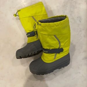 LLBean Kids size 3 Northwood snow boots